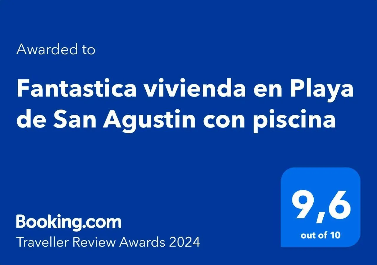 Vila Fantastica Vivienda En Playa De San Agustin Con Piscina Španělsko